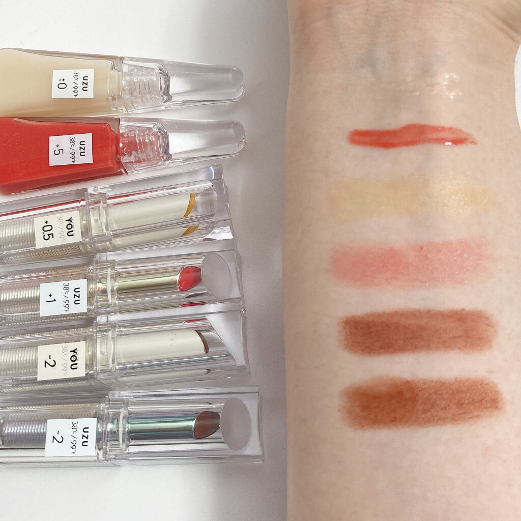 38°C / 99°F リップトリートメント (リップ美容液)/UZU BY FLOWFUSHI/リップケアを使ったクチコミ（2枚目）