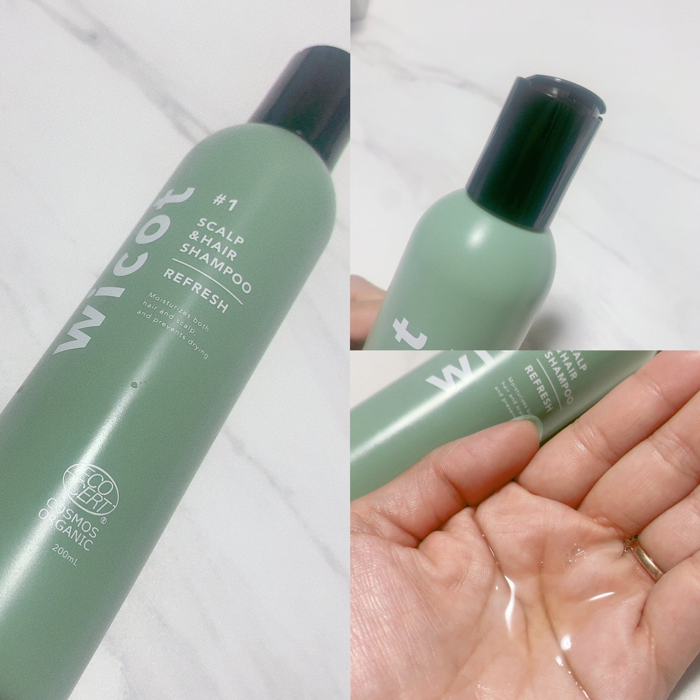 スカルプ&ヘア シャンプー/トリートメント リフレッシュ/wicot/市販シャンプーを使ったクチコミ(2枚目)