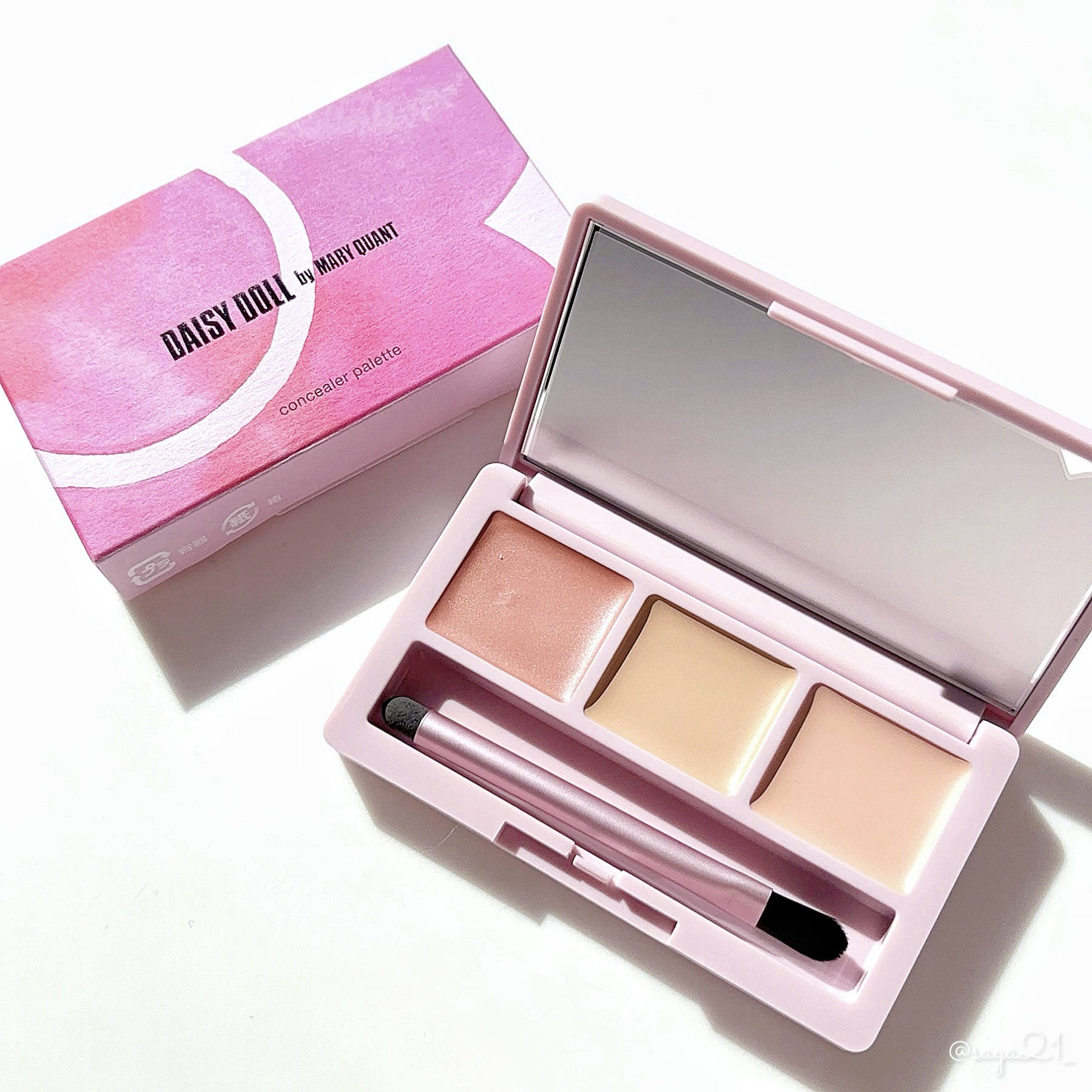 デイジードール コンシーラー パレット/DAISY DOLL by MARY QUANT/パレットコンシーラーを使ったクチコミ（1枚目）