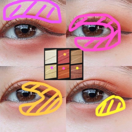 トーンディメンショナルパレット/KATE/メイクアップキットを使ったクチコミ(2枚目)