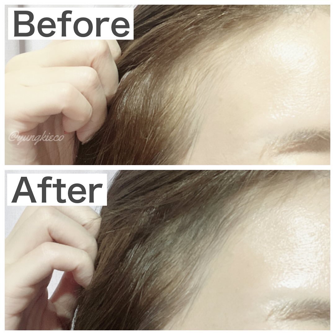 ヘアファンデーション/TOFU/ヘアカラーを使ったクチコミ（3枚目）