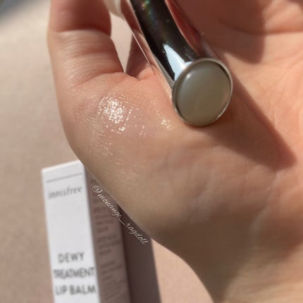 デューイ トリートメント リップバーム/innisfree/リップバームを使ったクチコミ(5枚目)
