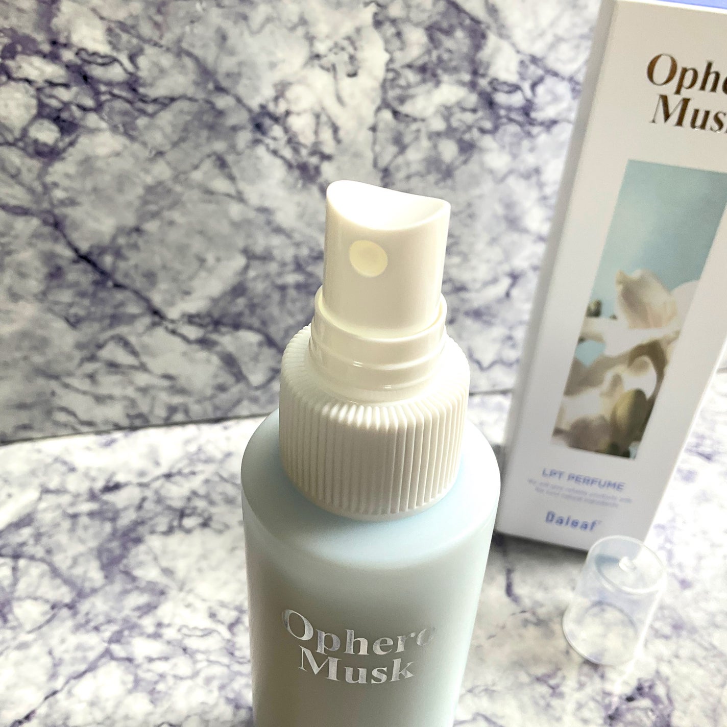 パフュームヘアパックインミスト Ophero Musk/Daleaf/アウトバストリートメントを使ったクチコミ(2枚目)