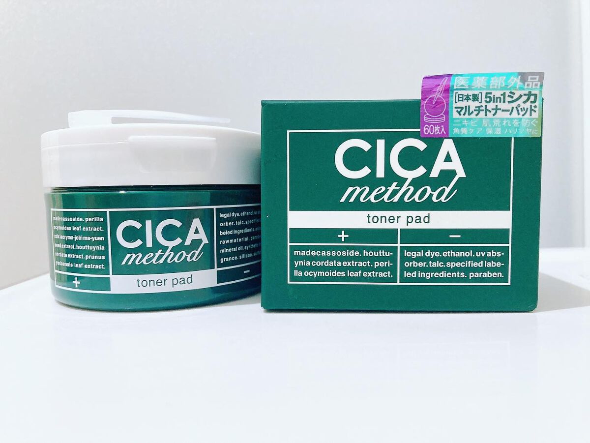 CICA method TONER PAD/コジット/化粧水を使ったクチコミ(2枚目)