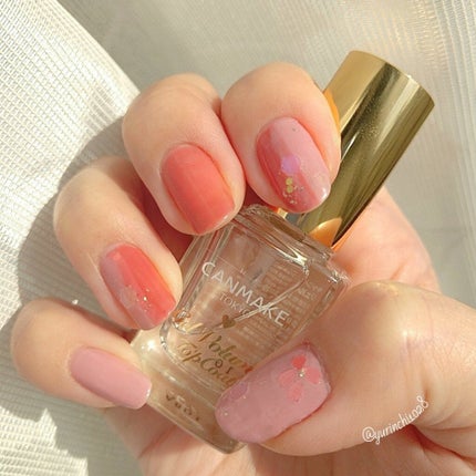 ジェルボリュームトップコート/キャンメイク/ネイルトップコートを使ったクチコミ(4枚目)