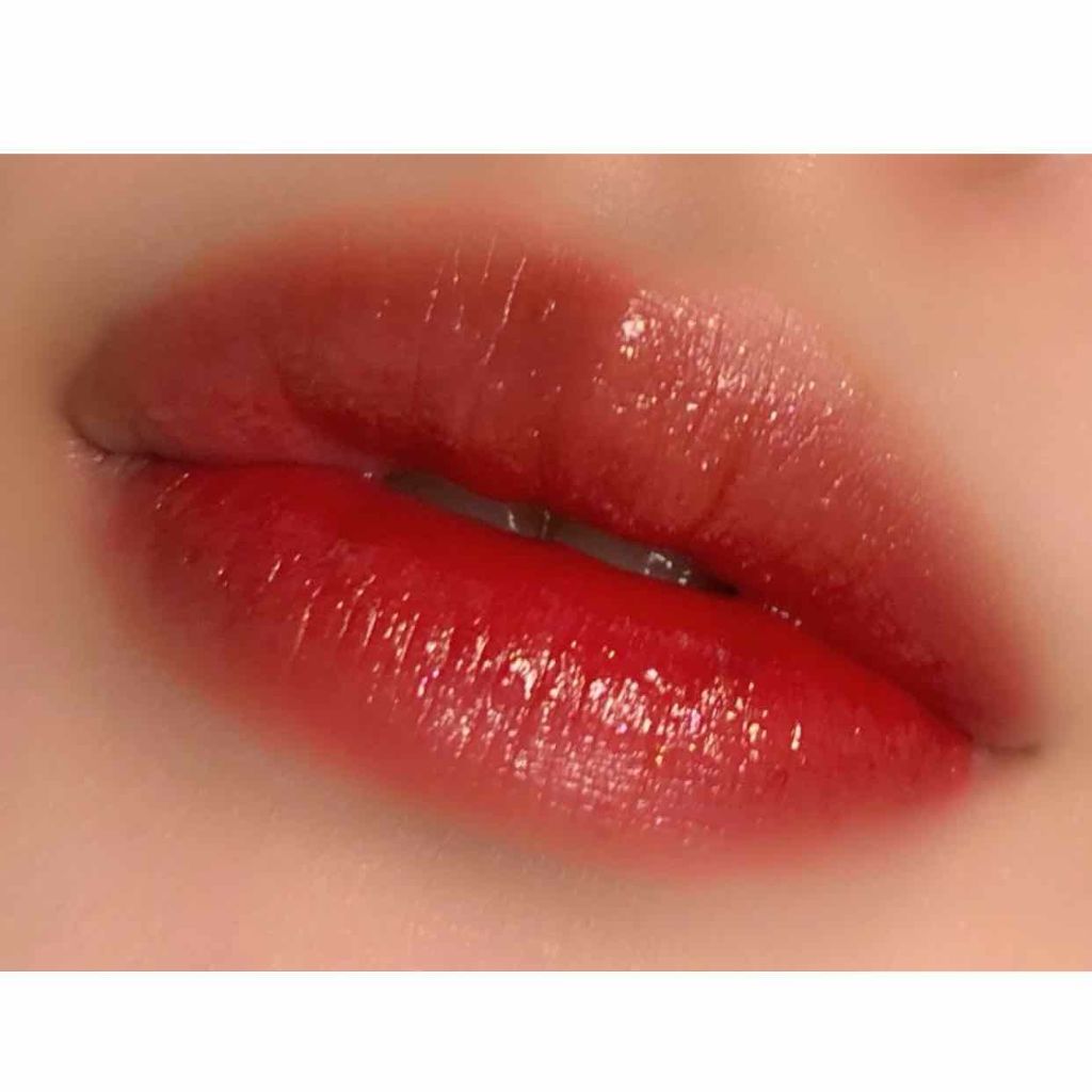 シャインシックリップラッカー/ETUDE/リップグロスを使ったクチコミ（3枚目）