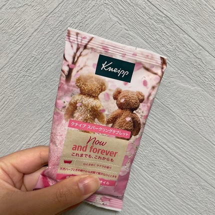 クナイプ スパークリングタブレット サクラの香り/クナイプ/炭酸系入浴剤を使ったクチコミ(1枚目)