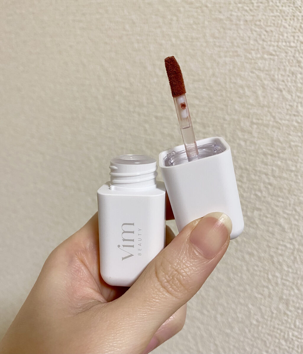 my confidence lip souffle matte  essential mauve pink（無くてはならないモーブピンク）/vim BEAUTY/口紅を使ったクチコミ（3枚目）