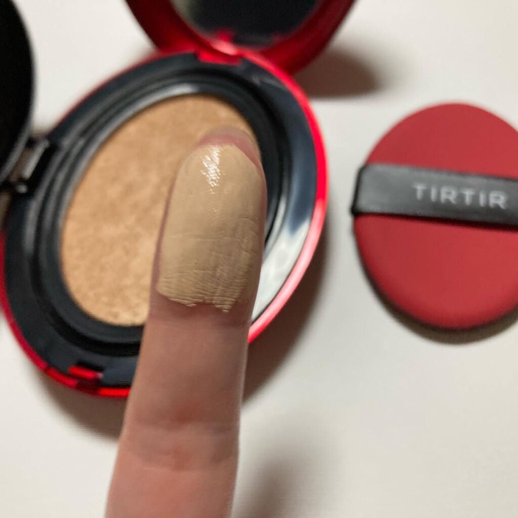 マスク フィット レッド クッション/TIRTIR(ティルティル)/クッションファンデーションを使ったクチコミ(3枚目)