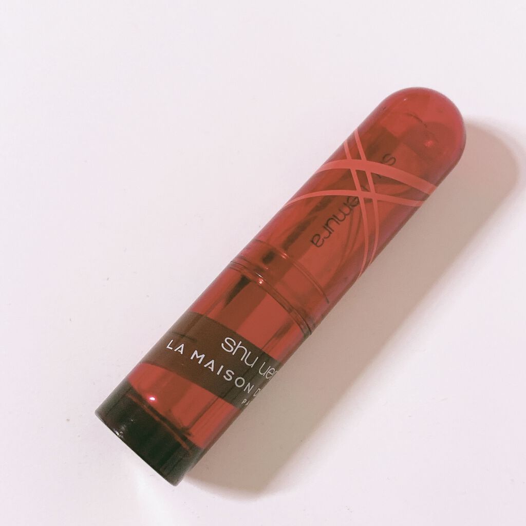 ルージュ アンリミテッド ラズベリーピューレ/shu uemura/口紅を使ったクチコミ（1枚目）