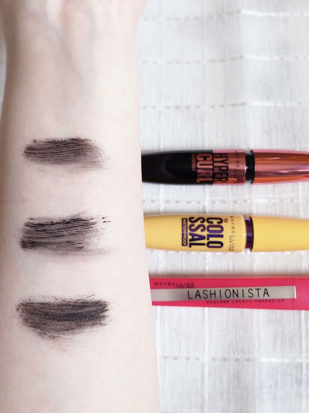 ボリューム エクスプレス ハイパーカール ウォータープルーフ N/MAYBELLINE NEW YORK/マスカラを使ったクチコミ（2枚目）