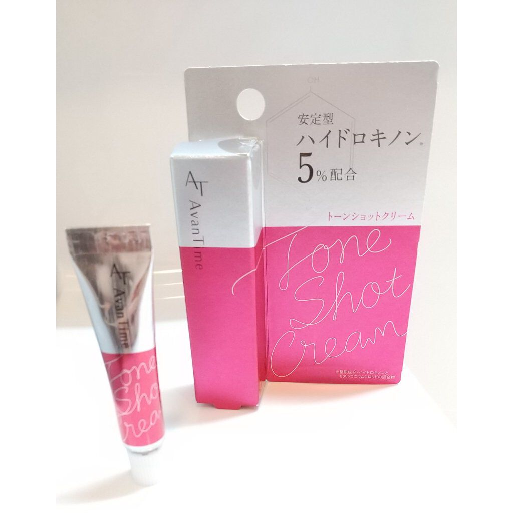 トーンショットクリーム/アバンタイム/フェイスクリームを使ったクチコミ（1枚目）
