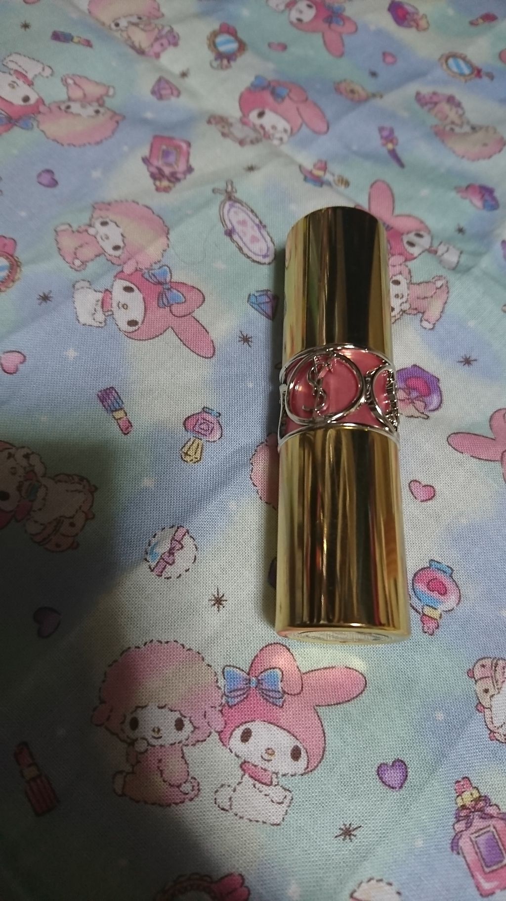 ルージュ ヴォリュプテ シャイン/YVES SAINT LAURENT BEAUTE/口紅を使ったクチコミ(1枚目)