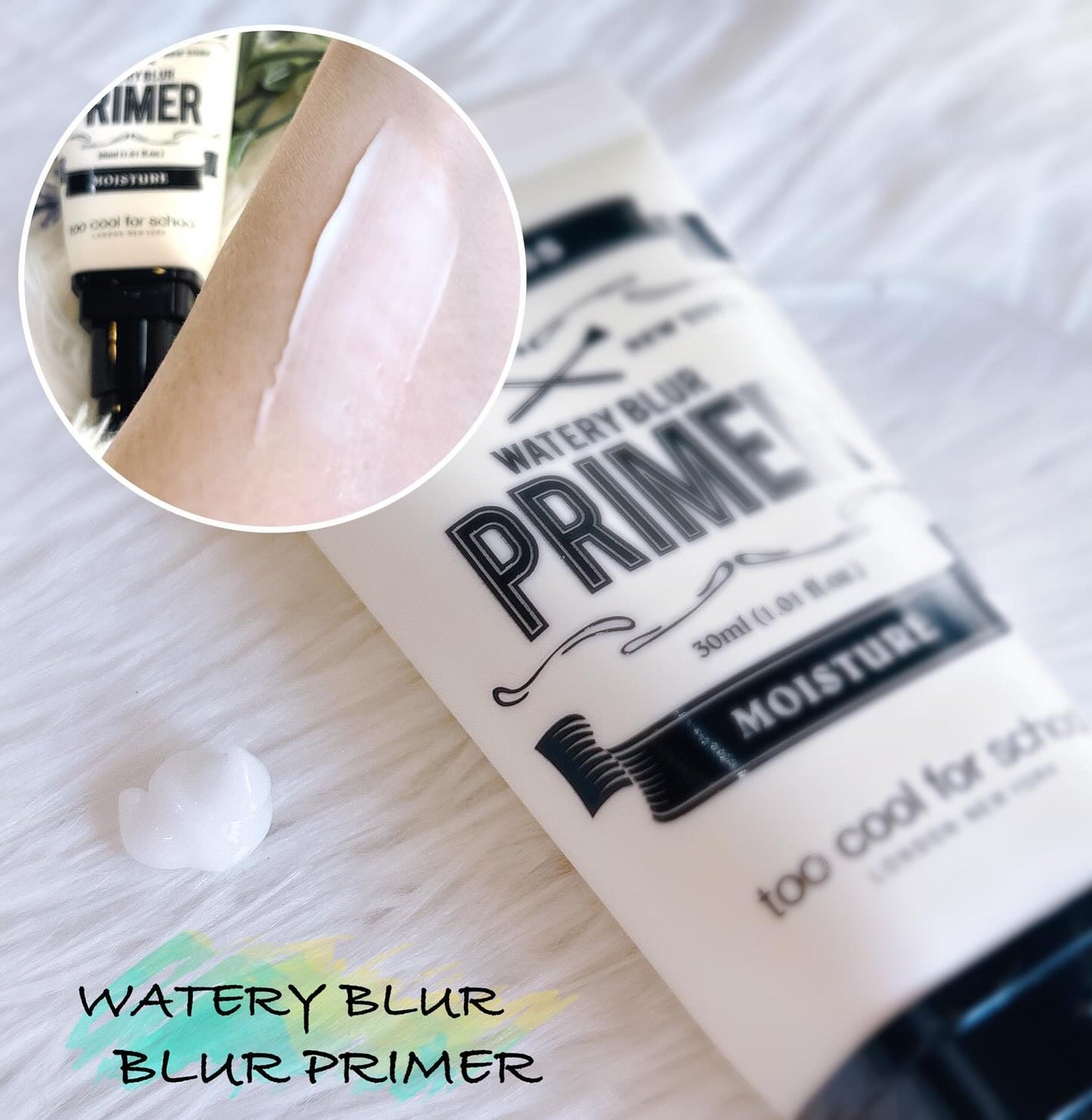 しっとり&なめらかウォータリーブラープライマー/too cool for school/化粧下地を使ったクチコミ(3枚目)