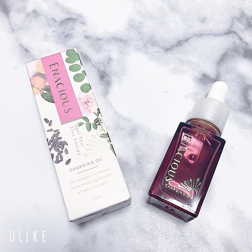 チャージングオイル/エナシャス/フェイスオイルを使ったクチコミ(1枚目)