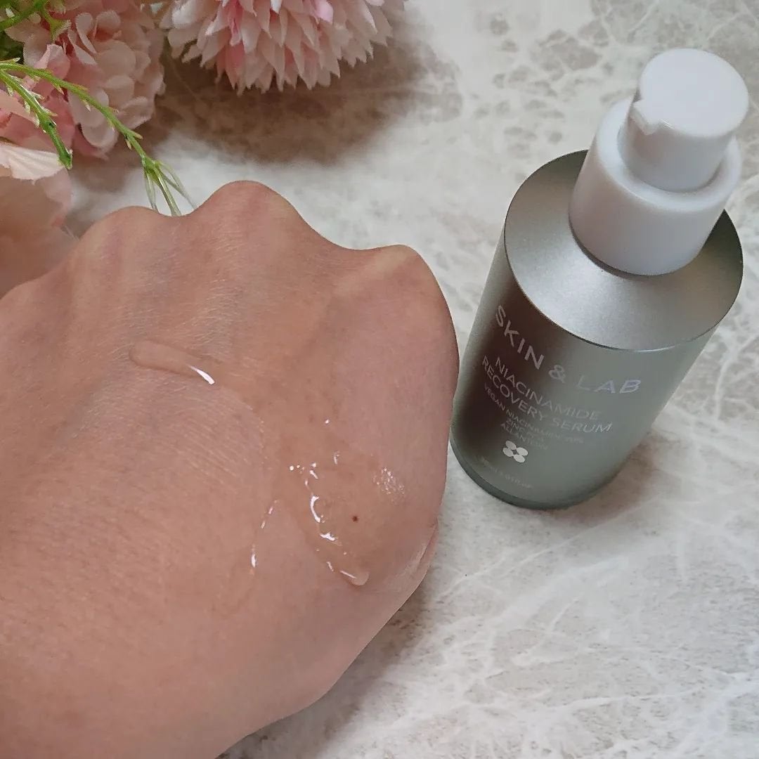 ヴィーガンナイアシンアミドリカバリーセラム/SKIN&LAB/美容液を使ったクチコミ(3枚目)