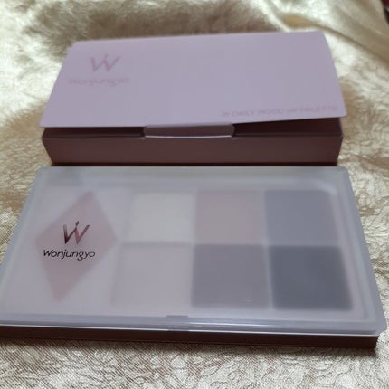 ウォンジョンヨ W デイリームードアップパレット /Wonjungyo/アイシャドウパレットを使ったクチコミ(2枚目)