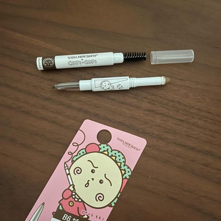 W ブロウEX N/サナ ニューボーン/パウダーアイブロウを使ったクチコミ(3枚目)