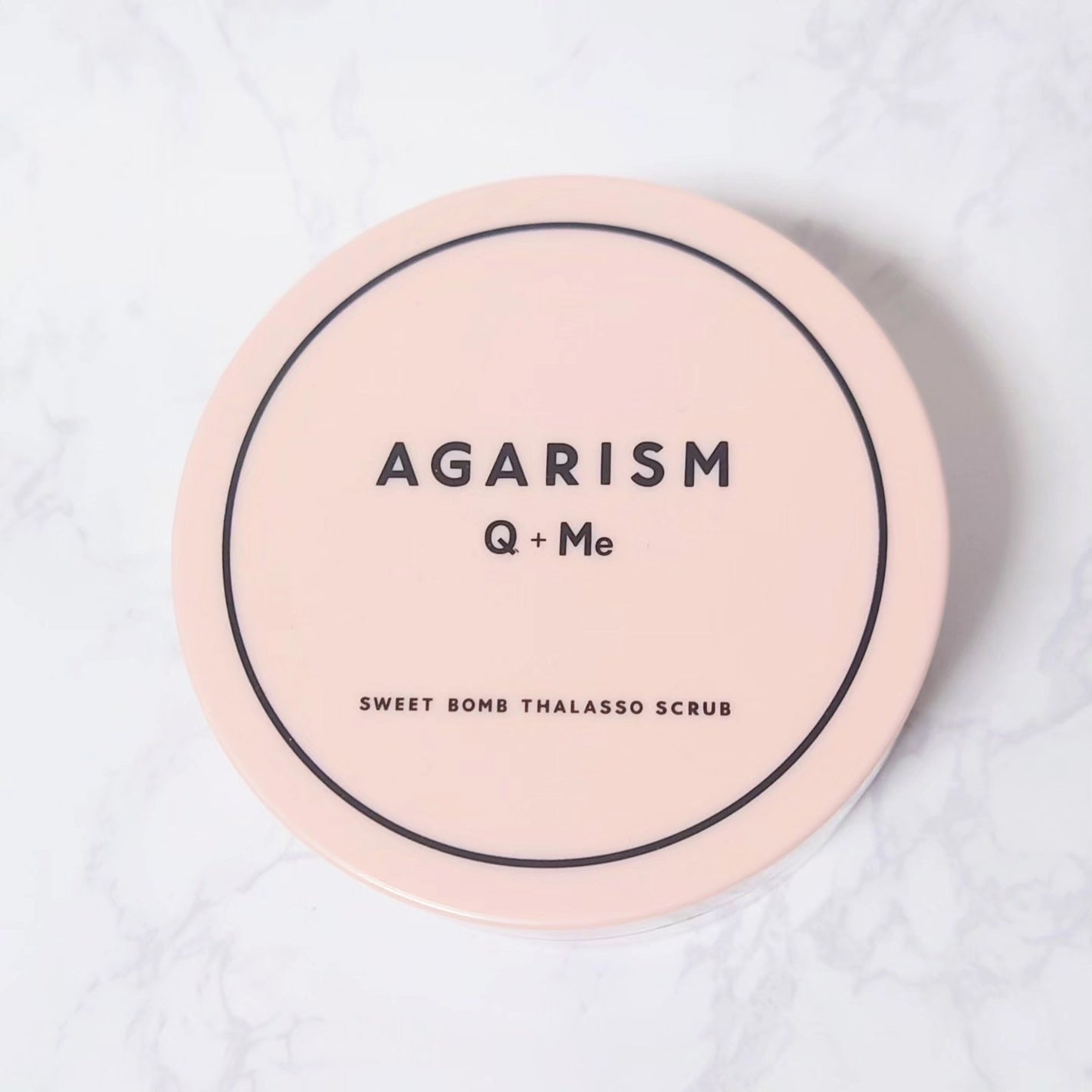 Q+Me スウィート ボム タラソ スクラブ/AGARISM/バスト・ヒップケアを使ったクチコミ(1枚目)