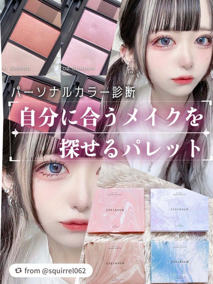 フィット my カラーパレット/STEIASUR(ステイアシュール)/マルチパレットを使ったクチコミ(1枚目)