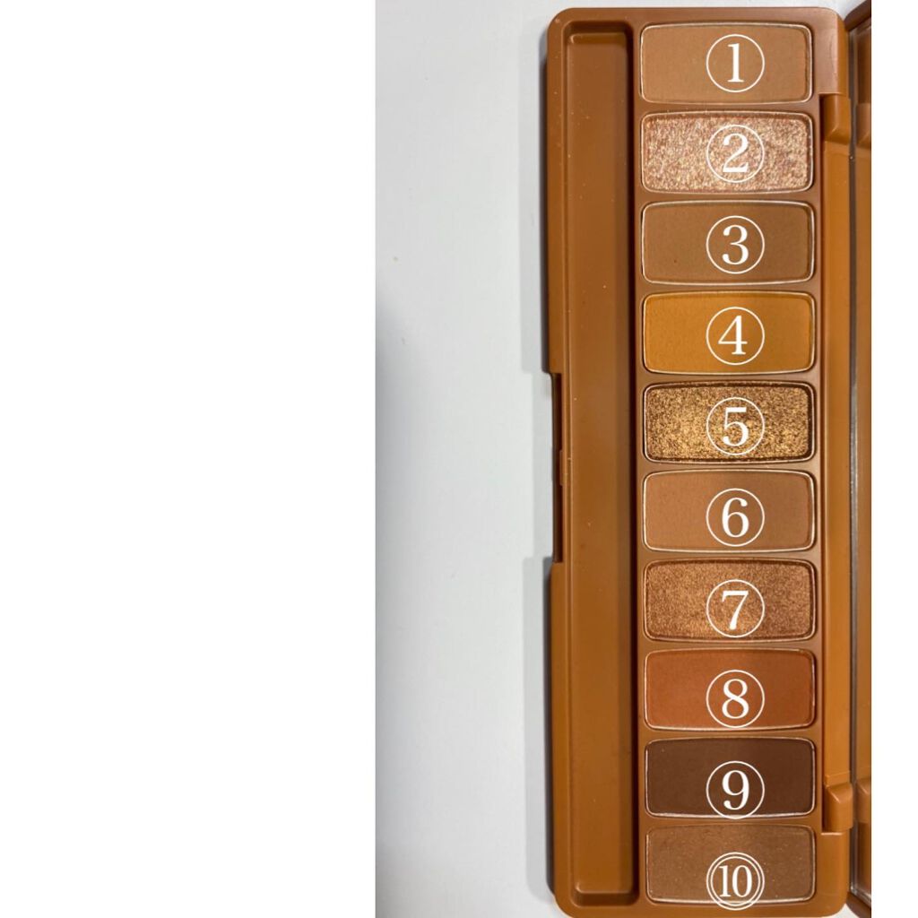 プレイカラー アイシャドウ/ETUDE/アイシャドウパレットを使ったクチコミ（2枚目）