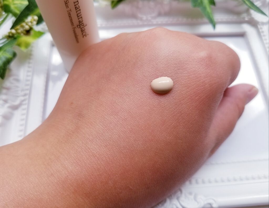 スキントリートメント ファンデーション/ナチュラグラッセ/リキッドファンデーションを使ったクチコミ(2枚目)