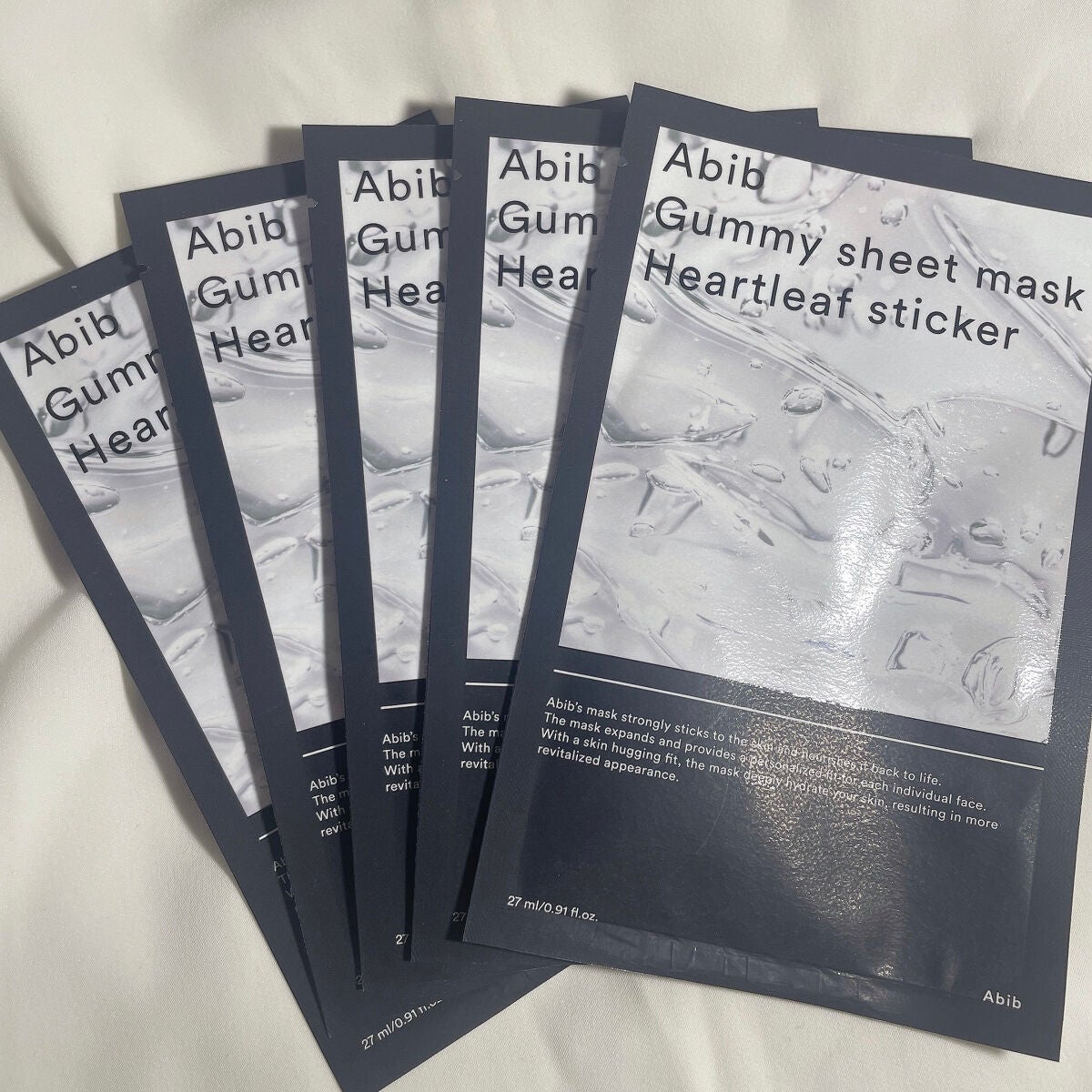 ガムシートマスクドクダミステッカー/Abib /シートマスク・パックを使ったクチコミ(2枚目)