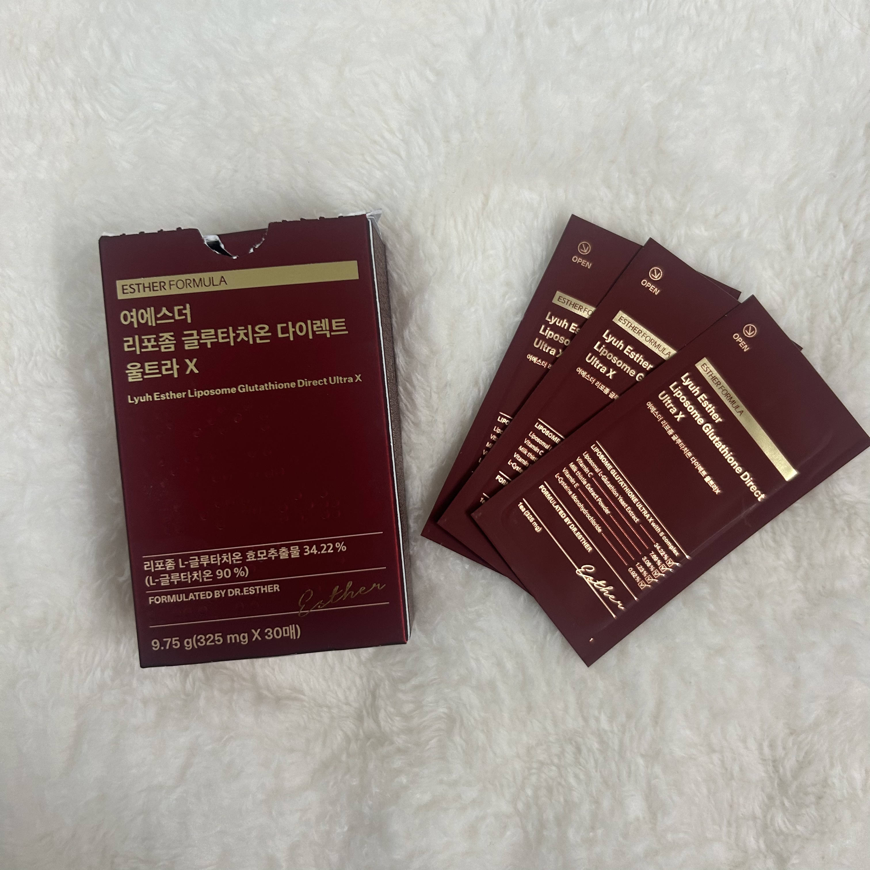 ヨエスターGLTダイレクトウルトラX/ESTHER FORMULA/美容サプリメントを使ったクチコミ（1枚目）