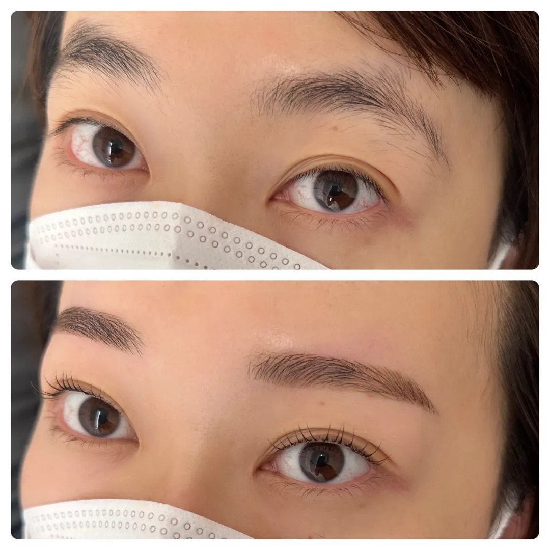 夕夏@フォロバ100 on LIPS 「眉毛(毛量調整付き・間引き有)と睫毛パーマに行ってきたのでメモ..」(2枚目)