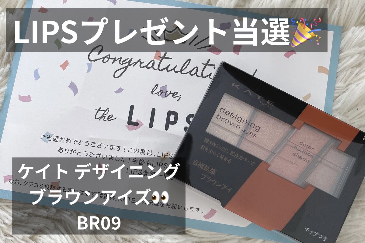 デザイニングブラウンアイズ/KATE/アイシャドウパレットを使ったクチコミ（1枚目）