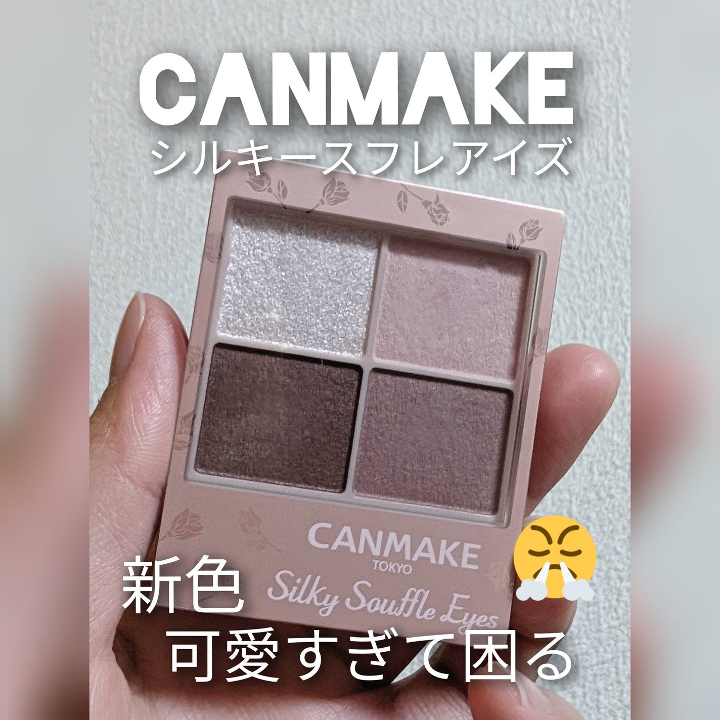 シルキースフレアイズ(マットタイプ)/キャンメイク/アイシャドウパレットを使ったクチコミ(1枚目)