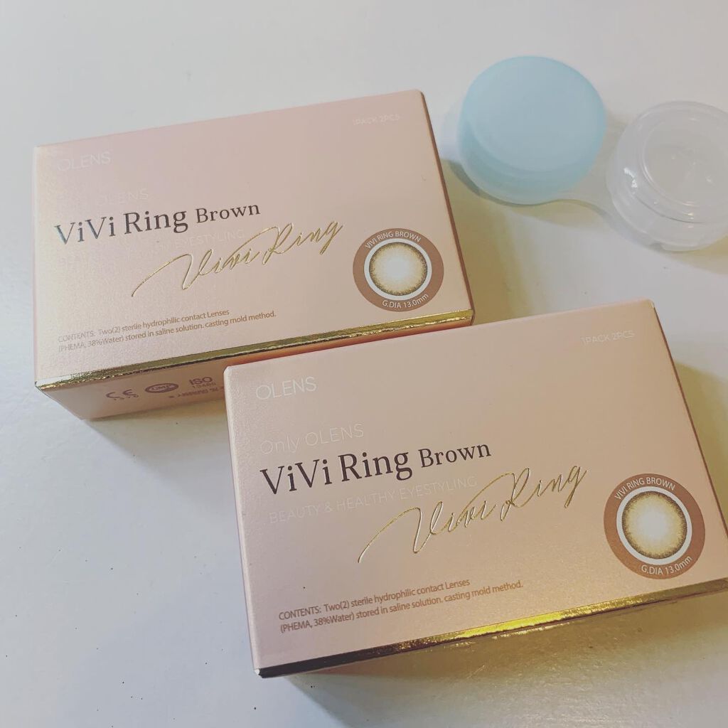 ViVi Ring 1Month/OLENS/カラーコンタクトレンズを使ったクチコミ（2枚目）