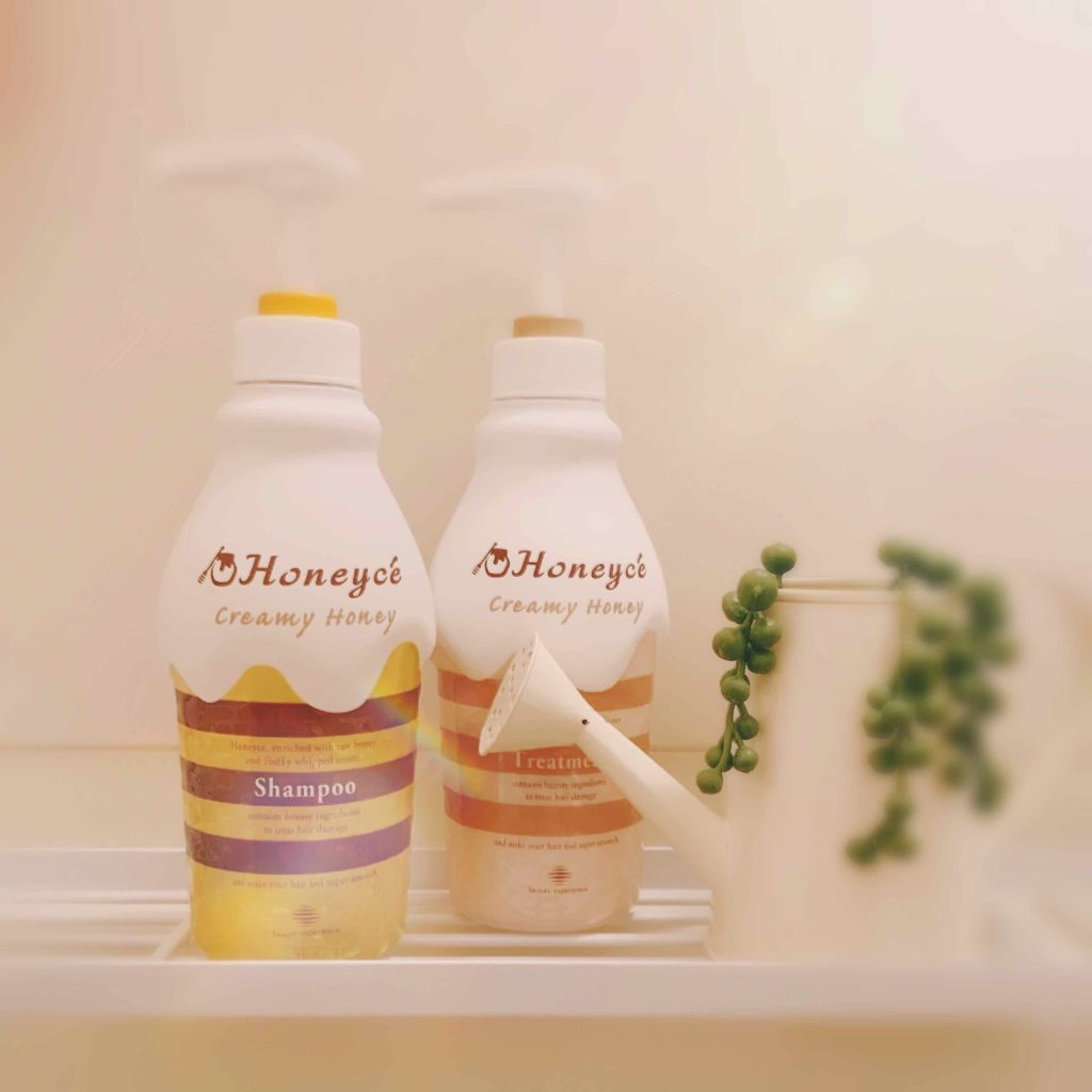 クリーミーハニー シャンプー/トリートメント/ハニーチェ/市販シャンプーを使ったクチコミ(1枚目)