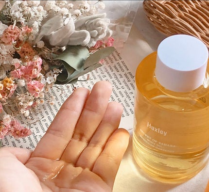 ボディオイル; モロッカンガーデナー/Huxley/ボディオイルを使ったクチコミ(2枚目)