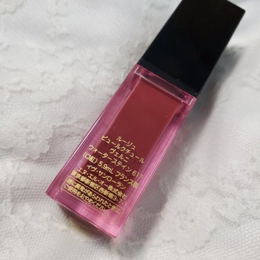 ルージュ ピュールクチュール ヴェルニ ウォーターステイン 617 ダイブ イン ザ ヌード/YVES SAINT LAURENT BEAUTE/口紅を使ったクチコミ（2枚目）