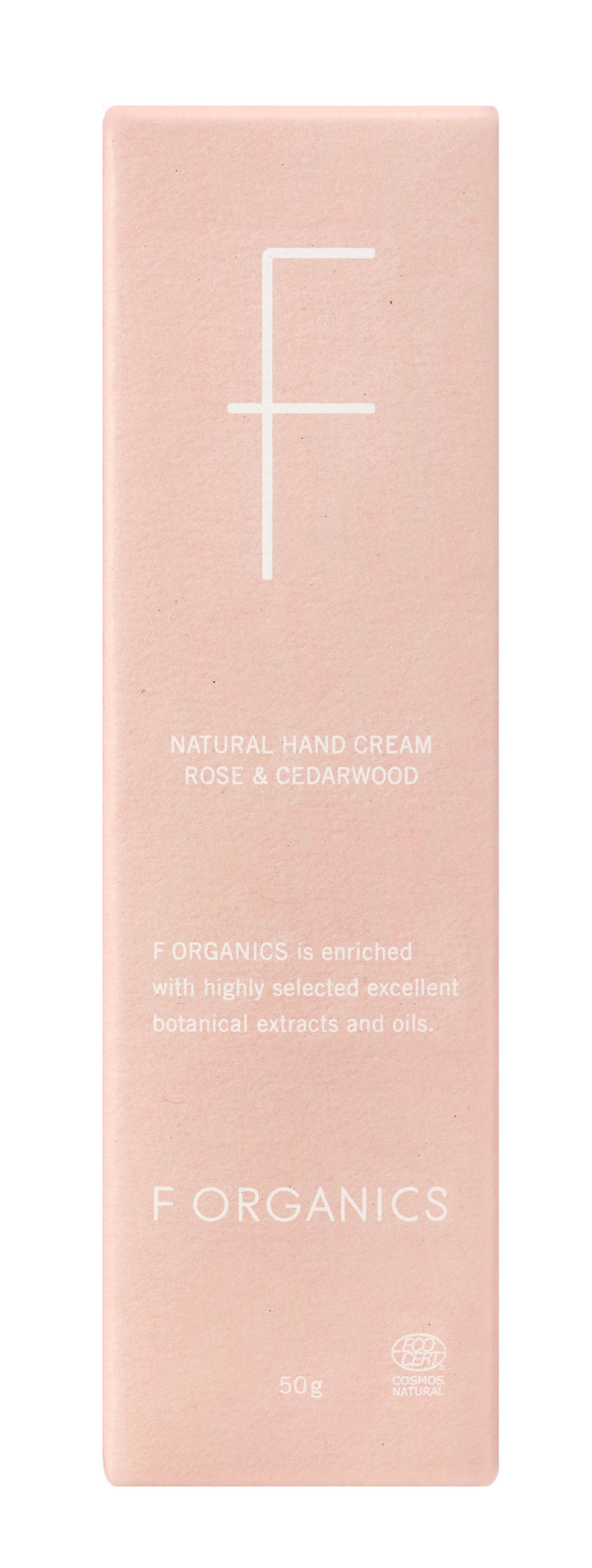 エッフェオーガニック  ナチュラルハンドクリーム N　ローズ＆シダーウッド 50g