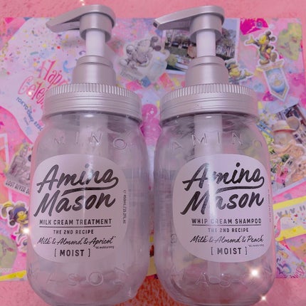 アミノメイソン ディープモイスト ホイップクリーム シャンプー/ミルククリーム ヘアトリートメント/アミノメイソン/市販シャンプーを使ったクチコミ(1枚目)