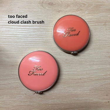 クラウド クラッシュ ブラッシュ テキーラ サンセット/Too Faced/パウダーチークを使ったクチコミ（1枚目）