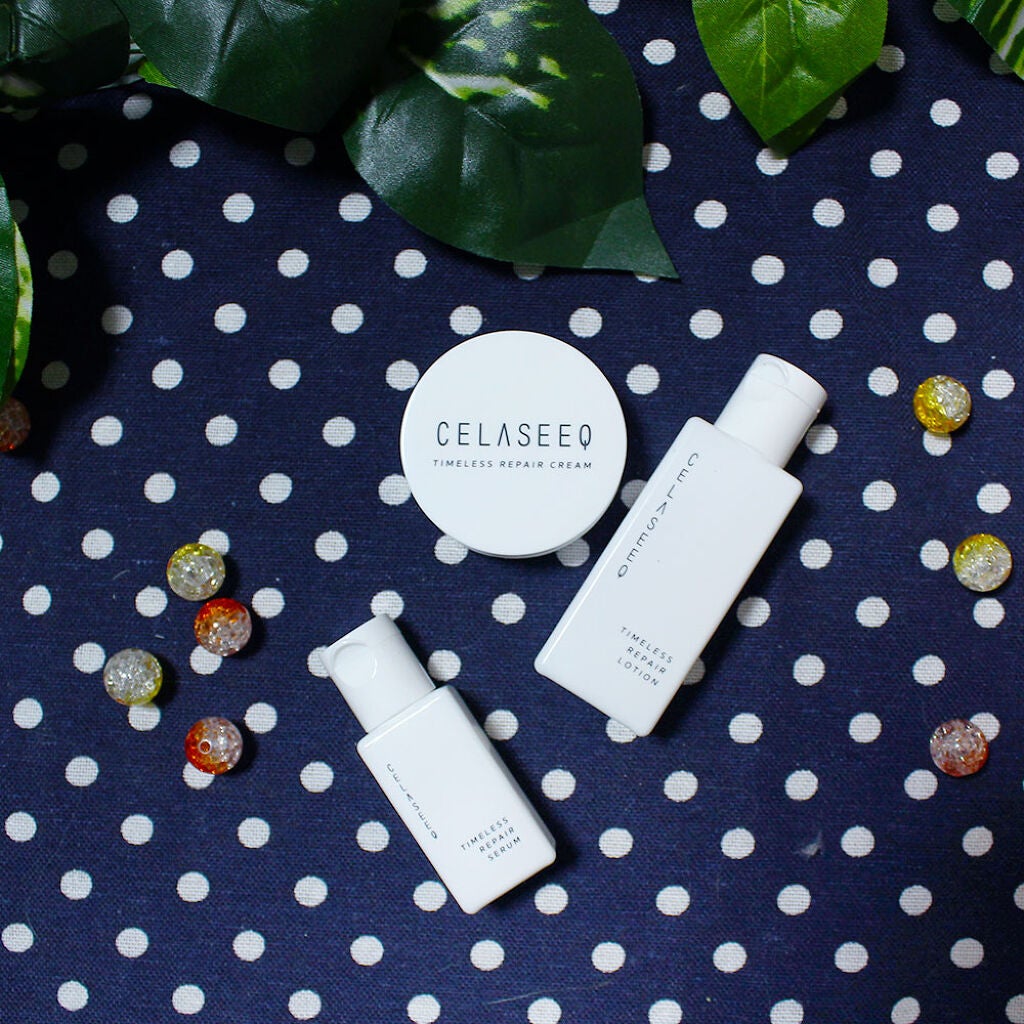 タイムレスリペア 未来肌おためしセット/CELASEEQ/スキンケアキットを使ったクチコミ(2枚目)