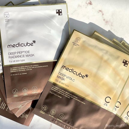 ディープペプチドマスク/MEDICUBE/シートマスク・パックを使ったクチコミ(1枚目)