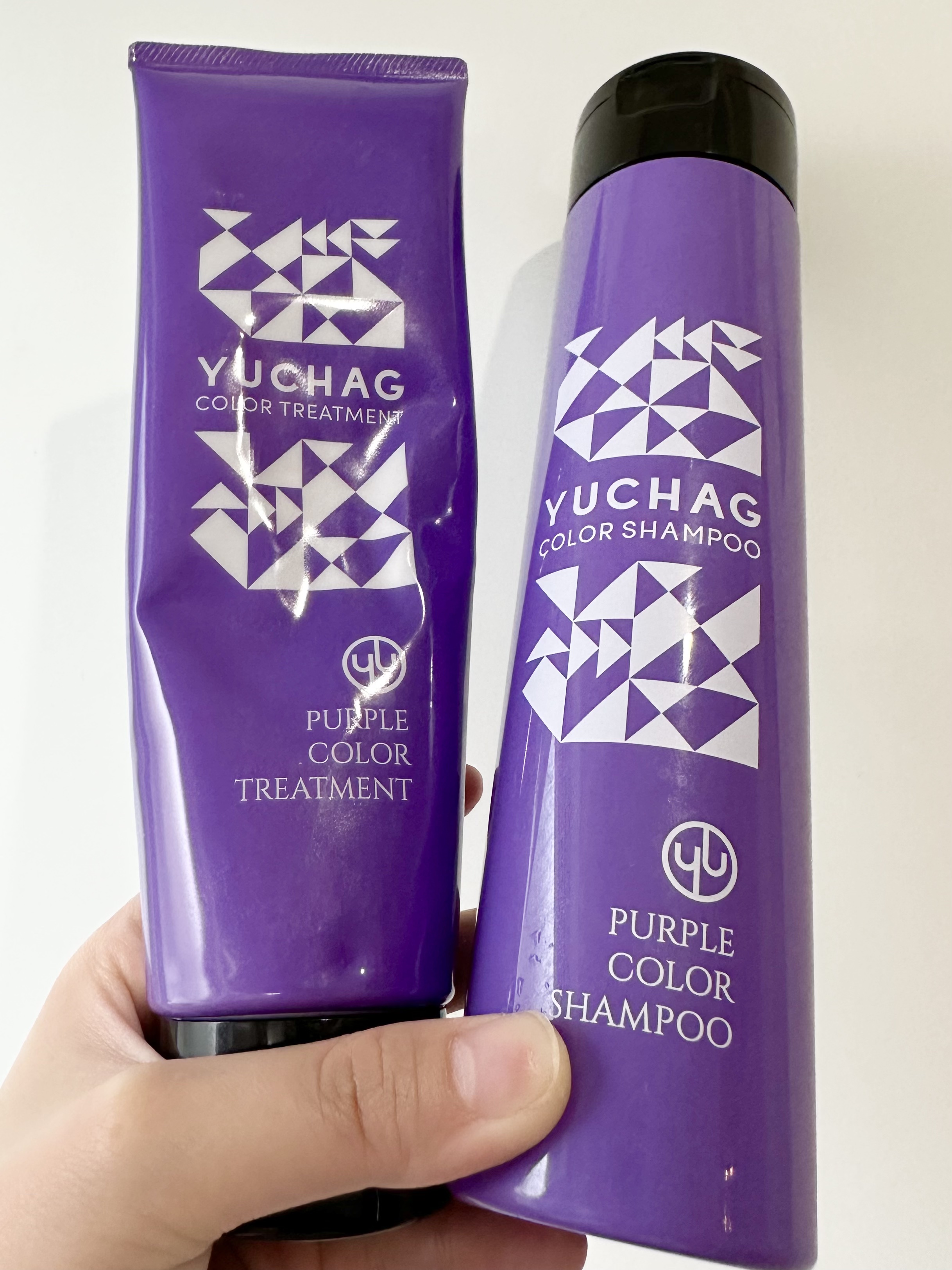 ユチャ　カラーシャンプー/カラートリートメント/YUCHAG/市販シャンプーを使ったクチコミ（1枚目）