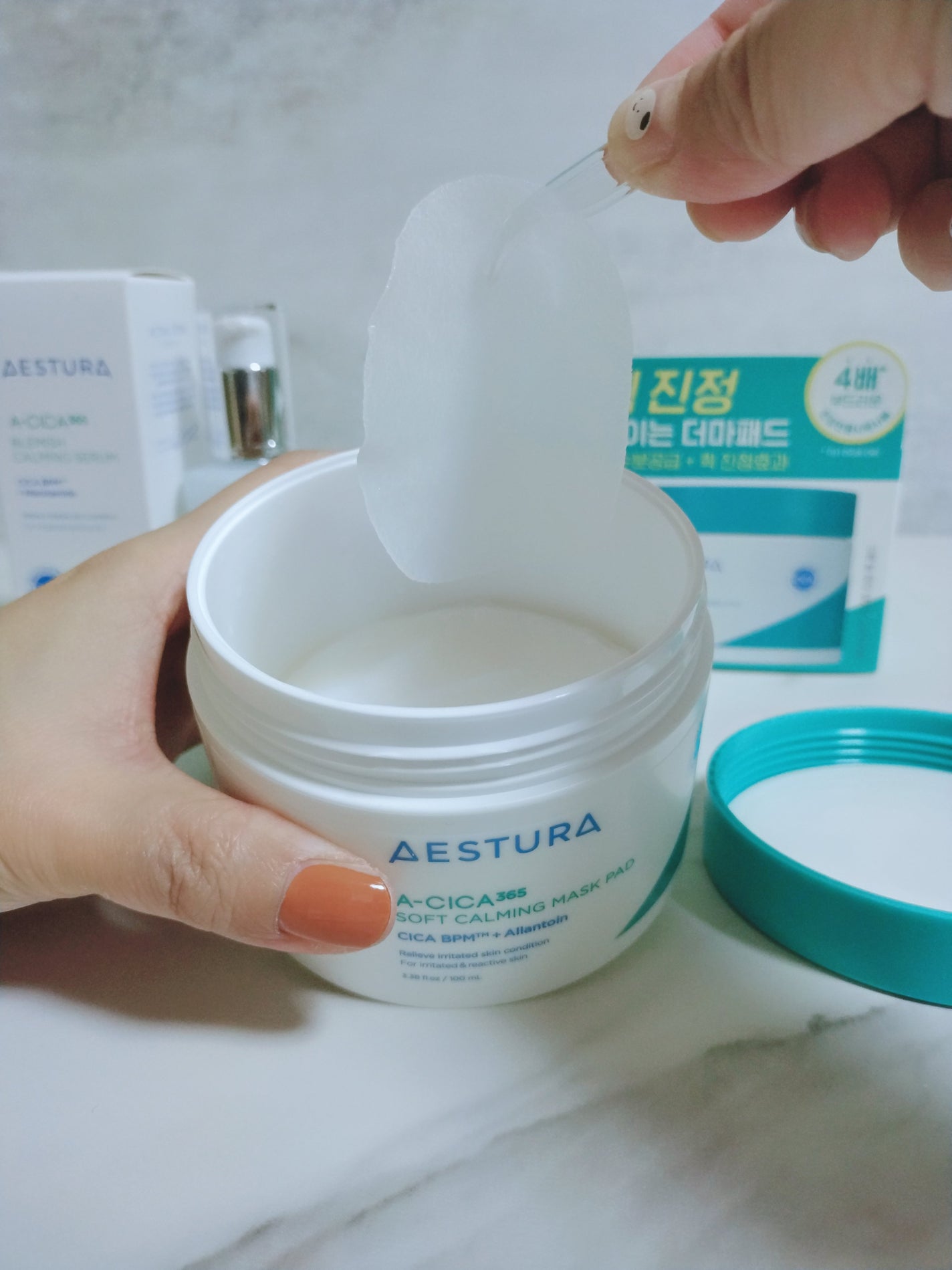 エイシカ365クイックマスクパッド/AESTURA/トナーパッドを使ったクチコミ(7枚目)