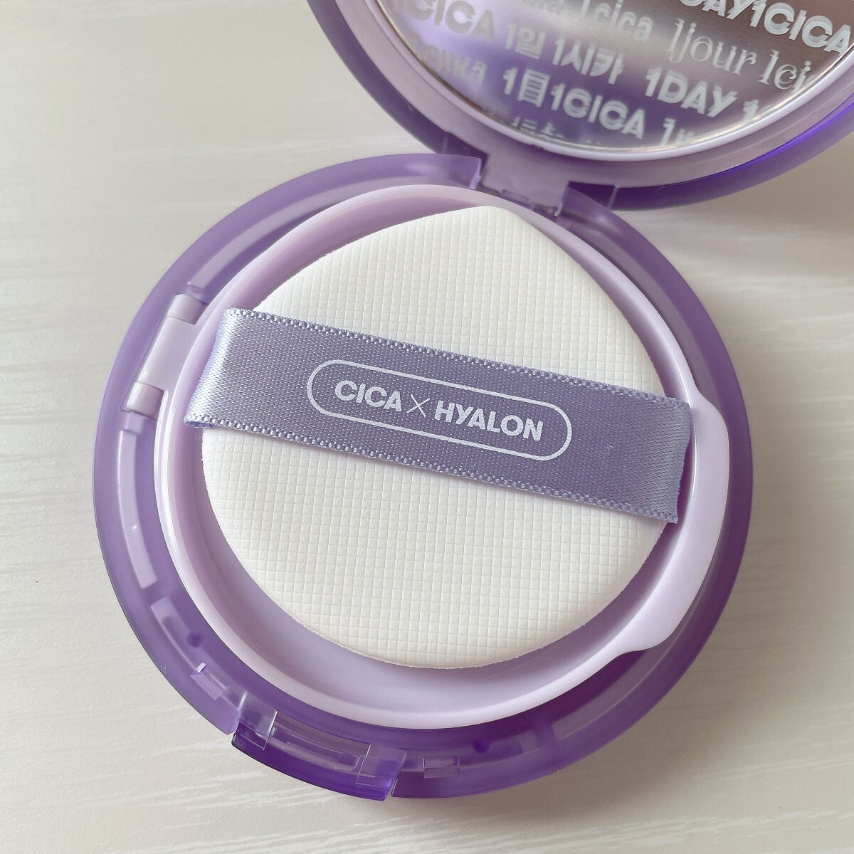 VT ライトタッチ メッシュパクト/VT/クッションファンデーションを使ったクチコミ(2枚目)