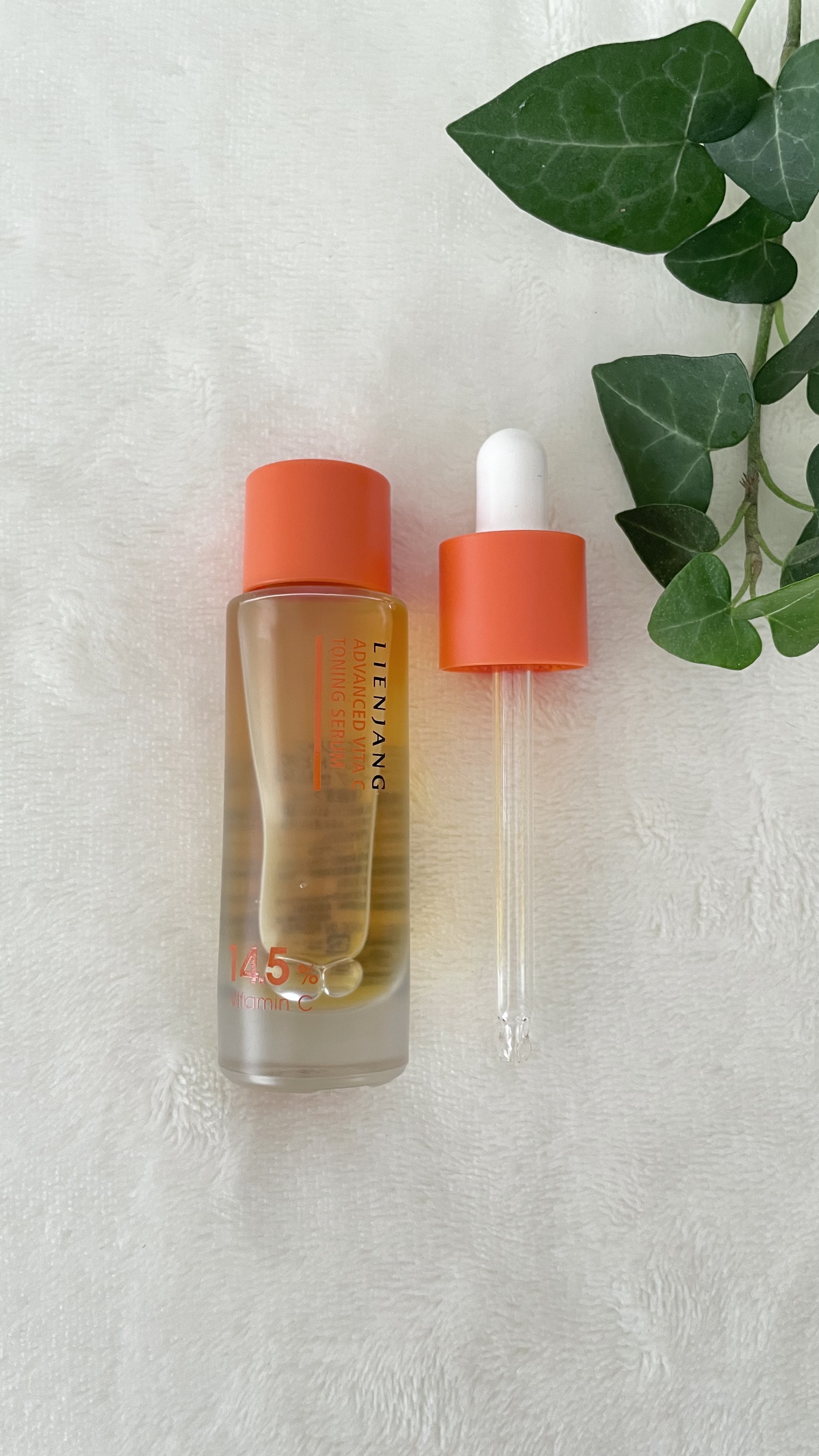 アドバンスド ビタC トーニング セラム14.5/リエンジャン/美容液を使ったクチコミ（3枚目）