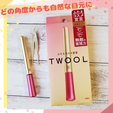 TWOOL ダブルアイリッドグルー/SHOBIDO/二重まぶた用アイテムを使ったクチコミ(1枚目)