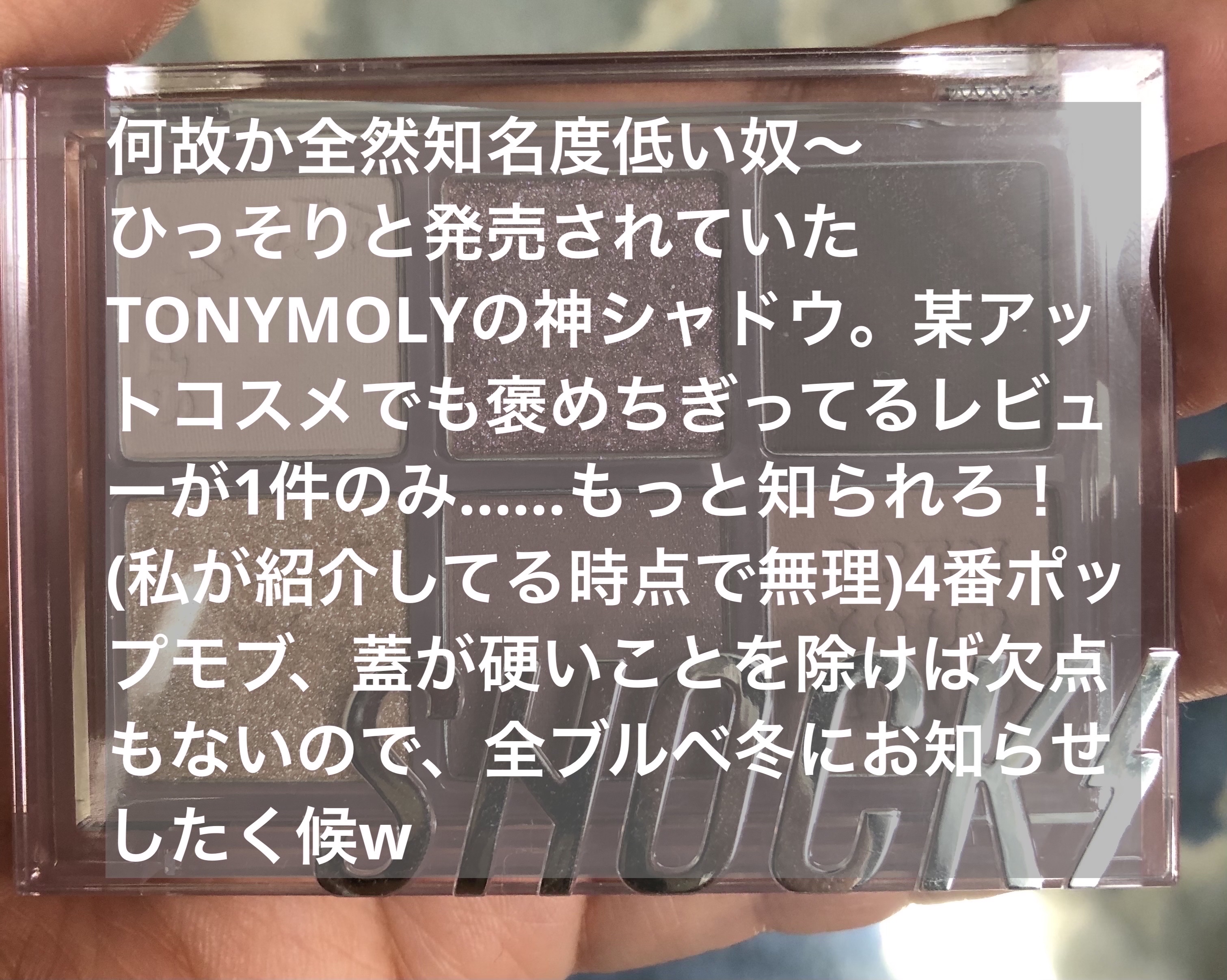 プロ アイパレット ミニ/CLIO/アイシャドウパレットを使ったクチコミ（2枚目）