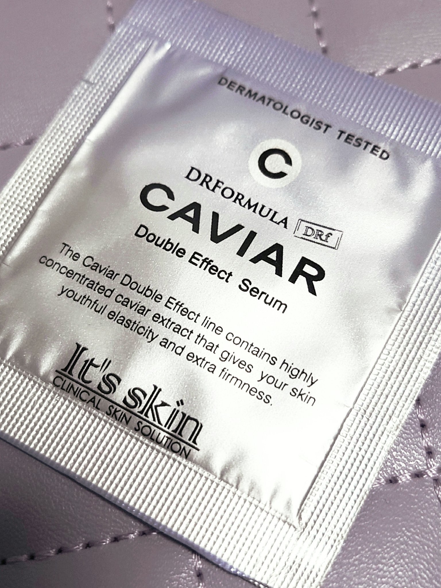 DR FORMURA CAVIAR Double Effect Serum/It's skin/美容液を使ったクチコミ（2枚目）