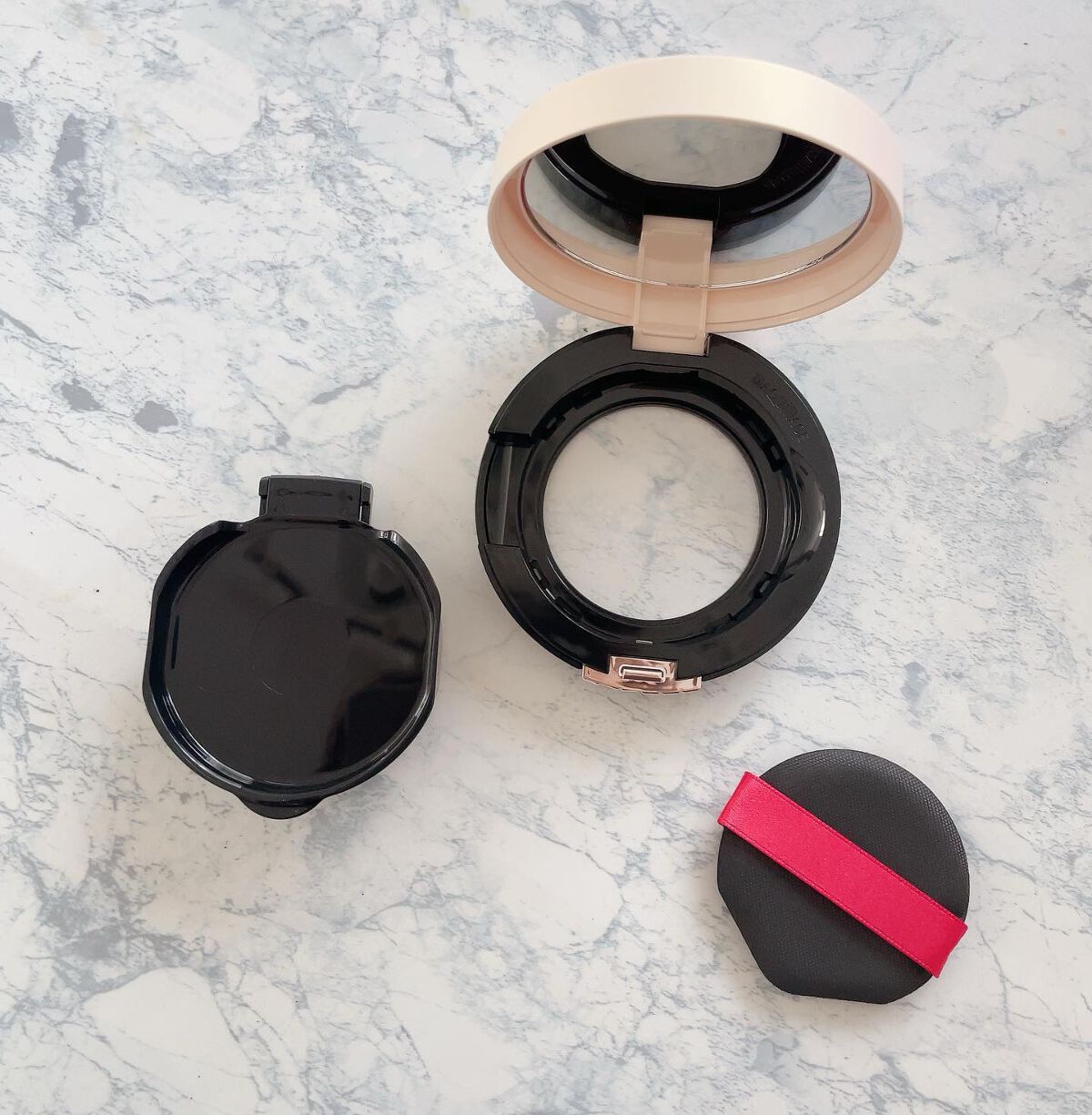 ドラマティッククッションジェリー/マキアージュ/クッションファンデーションを使ったクチコミ(3枚目)