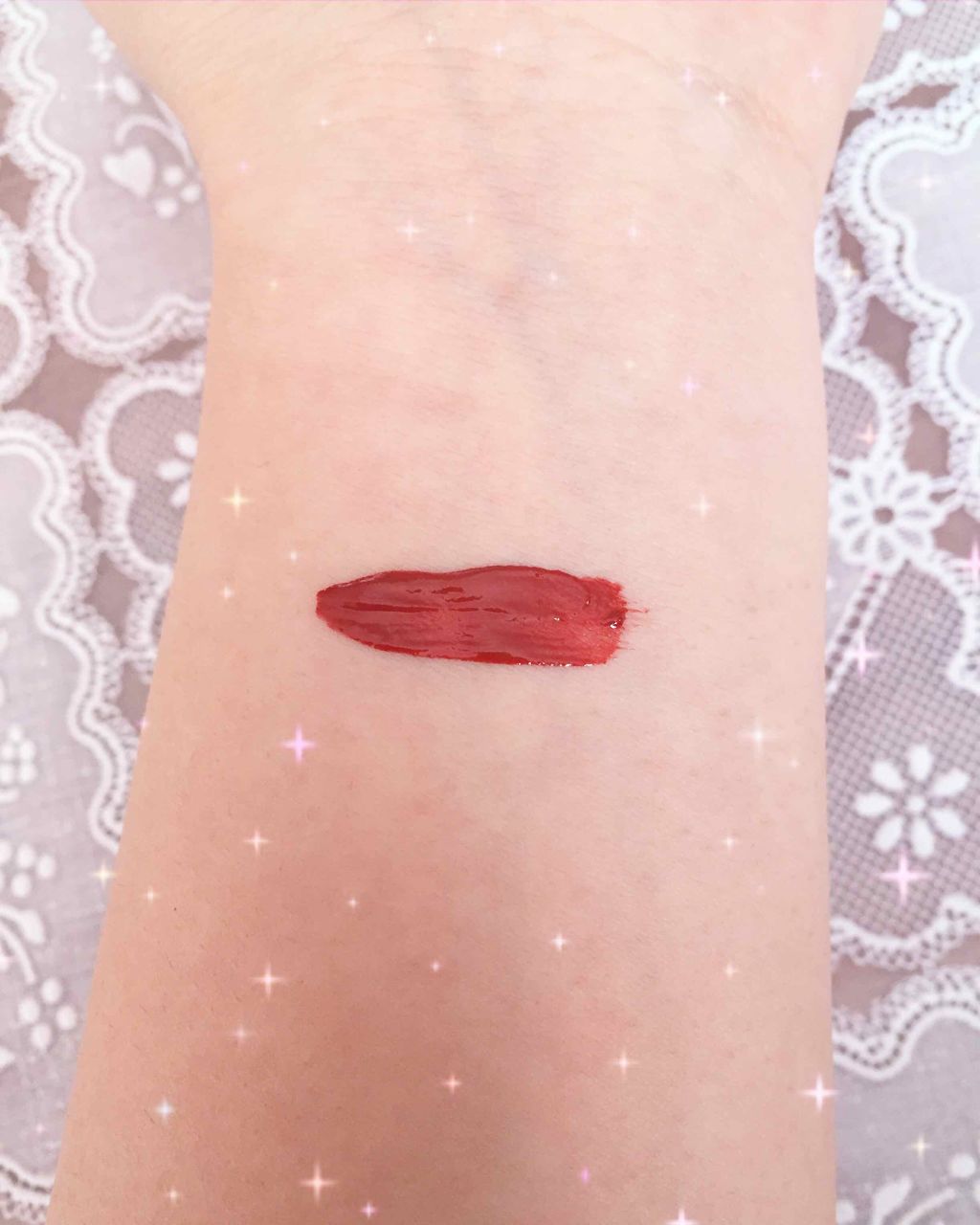 ハートウィンドウリップティントオイルタイプ/VAVI MELLO/リップグロスを使ったクチコミ（3枚目）