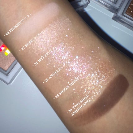 マイフェイブピースアイシャドウ/HOLIKA HOLIKA/単色アイシャドウを使ったクチコミ(3枚目)